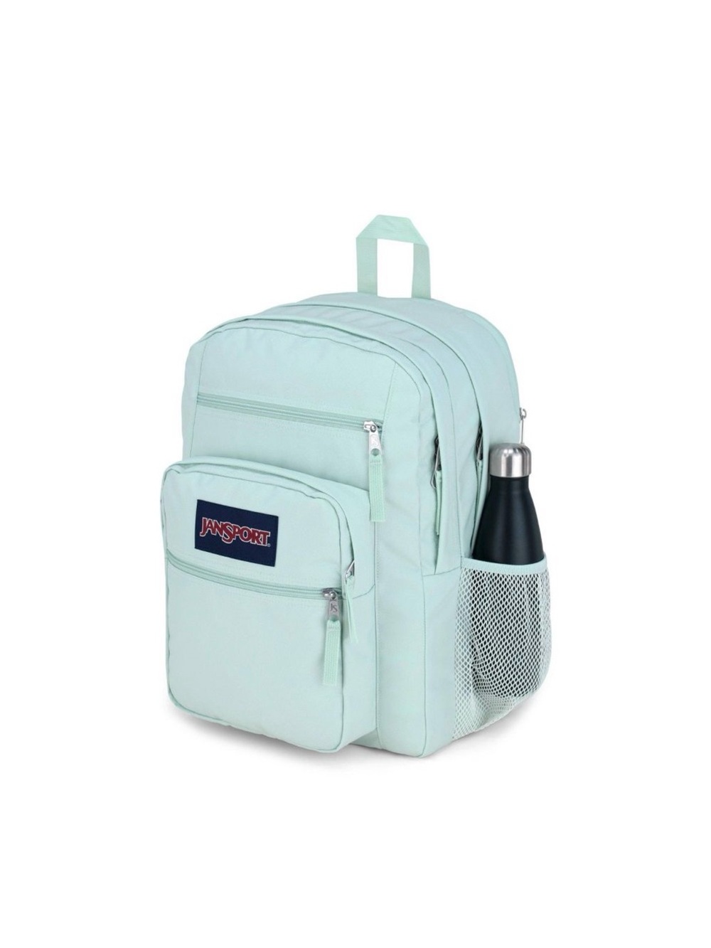 JanSport Big Student Backpack with 15" Laptop Pocket, Fresh Mint - Picture 7 of 7